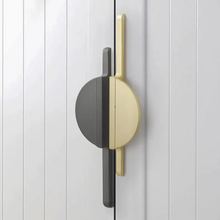 Load image into Gallery viewer, 2.5", 11.3" Unique Semicircle Drawer Pulls | Modern Kitchen & Cupboard Handles, Dresser Knobs, Wardrobe Cabinet Handles