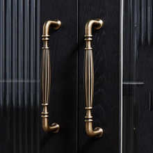 Load image into Gallery viewer, Vintage, Aged Brass & Antique Bronze Knobs, Pulls & Handles | Drawer, Cabinet, Kitchen, Dresser & Wardrobe Door Hardware