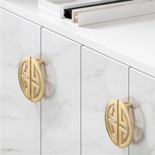Load image into Gallery viewer, 2.5"-12.6" Chinese Style Semicircle Knobs, Pulls & Handles | Cabinet Door, Drawer, Dresser, Kitchen & Wardrobe Hardware