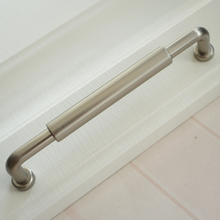 Load image into Gallery viewer, 3.78"-7.55" Brushed Brass, Nickel & Gun Black T Bar Pulls & Handles | Cabinet, Drawer, Dresser & Closet Hardware