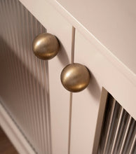 Load image into Gallery viewer, French Style Silver Brass Knobs, Modern Single Hole Handles for Cabinet, Drawer and Wardrobe