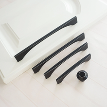 Load image into Gallery viewer, 3.78"-12.6" Black & Silver Knobs, Pulls & Handles | Cabinet, Wardrobe, Dresser, Drawer & Cupboard Hardware