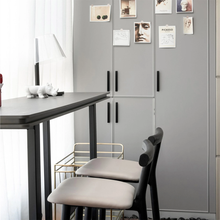 Load image into Gallery viewer, 1.25"-7.56" Brushed Brass, Nickel & Black Pulls, Knobs & Handles | Cabinet, Drawer, Kitchen, Dresser, Closet & Wardrobe Hardware
