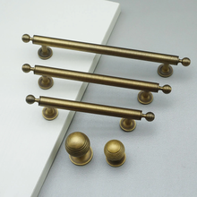 Load image into Gallery viewer, Antique Bronze Cabinet Pulls & Knobs | Retro Drawer Pulls, Wardrobe & Dresser Knobs, Kitchen Handles & Door Pulls
