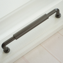 Load image into Gallery viewer, 3.78"-7.55" Brushed Brass, Nickel & Gun Black T Bar Pulls & Handles | Cabinet, Drawer, Dresser & Closet Hardware