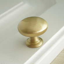 Load image into Gallery viewer, 3" Brushed Gold Kitchen Cabinet Handles | Drawer & Dresser Pulls, Wardrobe, Closet & Cupboard Knobs