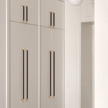 Load image into Gallery viewer, Extra Large Gray & Coffee Knobs, Pulls & Handles | Wardrobe, Cabinet, Kitchen, Dresser, Cupboard & Drawer Hardware