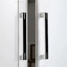 Load image into Gallery viewer, 3.78"-12.6" Black, White & Chrome Knobs, Pulls & Handles | Cabinet Door, Drawer, Dresser & Kitchen Cabinet Hardware