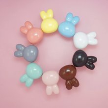 Load image into Gallery viewer, 1pc Rabbit Ceramic Knobs | Colorful Dresser & Kitchen Cupboard Knobs, Drawer & Cabinet Handles, Furniture Hardware
