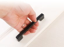 Load image into Gallery viewer, 3.78", 5", 6.3", 7.55", 8.8", 12.5" Brushed Nickel, Black & Chrome Dresser Pulls | Drawer Handles, Kitchen Cabinet Pulls