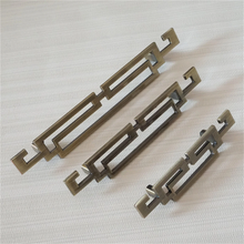Load image into Gallery viewer, 2.5", 3.75", 5" Vintage Gold & Bronze Door Handles | Dresser Pulls, Kitchen Cabinet & Drawer Knobs, Furniture Hardware