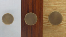 Load image into Gallery viewer, Brass Black & Bronze Vintage Retro Round Knobs | Cabinet Door Handles, Drawer & Dresser Pulls
