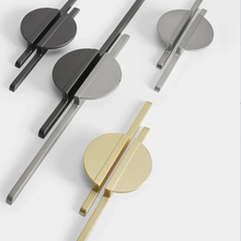 Load image into Gallery viewer, 2.5", 11.3" Unique Semicircle Drawer Pulls | Modern Kitchen & Cupboard Handles, Dresser Knobs, Wardrobe Cabinet Handles