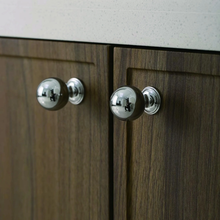 Load image into Gallery viewer, 3.78"-6.3" Polished Chrome & Solid Brass Knobs, Pulls & Handles | Drawer, Cabinet, Dresser, Kitchen & Wardrobe Hardware