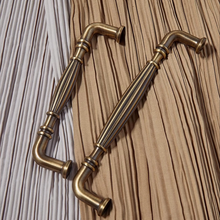 Load image into Gallery viewer, Vintage, Aged Brass & Antique Bronze Knobs, Pulls & Handles | Drawer, Cabinet, Kitchen, Dresser & Wardrobe Door Hardware