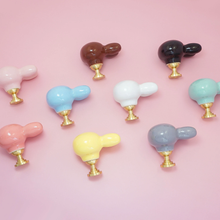 Load image into Gallery viewer, 1pc Rabbit Ceramic Knobs | Colorful Dresser & Kitchen Cupboard Knobs, Drawer & Cabinet Handles, Furniture Hardware