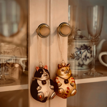 Load image into Gallery viewer, 3.78"-7.55" Black Copper & Brushed Brass Knobs & Pulls | Dresser, Drawer, Kitchen & Antique Coffee Cabinet Door Handles