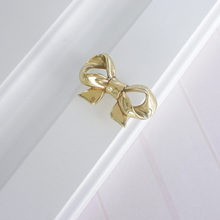 Load image into Gallery viewer, Exquisite Bow Knobs | Gold Brass Drawer & Dresser Knobs, Kitchen Cabinet Pulls, Door Knobs, Decor Furniture Hardware