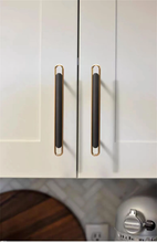 Load image into Gallery viewer, 3.78"-8.8" Gold, White & Black Gold Knobs, Pulls & Handles | Dresser, Drawer, Kitchen & Cabinet Hardware