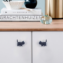 Load image into Gallery viewer, Cute Cat Knobs | Colorful Kitchen & Cabinet Handles, Drawer & Wardrobe Pulls, Modern Decorative Hardware