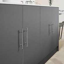 Load image into Gallery viewer, 3.78"-7.55" Unique Chrome Knobs, Pulls & Handles | Artistic Cabinet, Drawer, Dresser, Kitchen & Cupboard Hardware