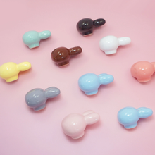 Load image into Gallery viewer, 1pc Rabbit Ceramic Knobs | Colorful Dresser & Kitchen Cupboard Knobs, Drawer & Cabinet Handles, Furniture Hardware