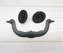Load image into Gallery viewer, Shabby Chic Black Ornate Knobs, Pulls & Handles | Rustic French Country Dresser, Drawer & Kitchen Cabinet Decorative Hardware