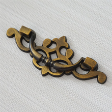 Load image into Gallery viewer, 2.5" (64mm) Vintage Black & Antique Bronze Drop Bail Pulls & Handles | Dresser, Drawer, Kitchen Cabinet & Furniture Hardware