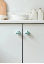 Load image into Gallery viewer, Ceramic Cloud Knobs | Colorful Drawer Pulls & Cabinet Handles for Dresser, Kitchen Cupboard | Cabinet Hardware
