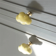 Load image into Gallery viewer, Ceramic Cloud Knobs | Colorful Drawer Pulls & Cabinet Handles for Dresser, Kitchen Cupboard | Cabinet Hardware