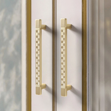 Load image into Gallery viewer, 3.78"-7.55" Gold Brass, Dark Gray & Antique Coffee Knobs, Pulls & Handles | Drawer, Cabinet, Dresser, Kitchen Cupboard & Furniture Hardware