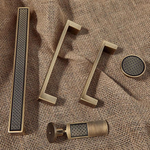 Load image into Gallery viewer, Antique Bronze Cabinet Handles | Vintage Kitchen & Drawer Pulls, Closet, Dresser & Wardrobe Door Knobs