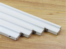 Load image into Gallery viewer, 2.5", 3.78", 5", 6.3" (64, 96, 128, 160mm) Square White Drawer Pulls | Modern Dresser & Kitchen Cabinet Door Knobs, Cupboard Handles