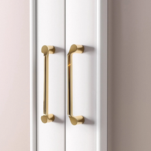 Load image into Gallery viewer, 3.78"-7.55" Gold, Brushed Brass, Gun Gray & Brushed Nickel Knobs, Pulls & Handles | Kitchen Cabinet, Drawer & Dresser Hardware