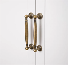 Load image into Gallery viewer, Vintage Look Solid Brass & Antique Bronze Knobs, Pulls & Handles | Cabinet, Kitchen, Drawer & Dresser Hardware