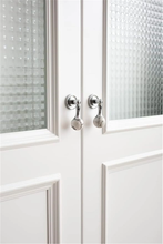 Load image into Gallery viewer, Crystal Stone Ball Drop Knobs, Pulls & Handles (Pink, White, Clear, Red) | Chrome Dresser & Cabinet Door Hardwar