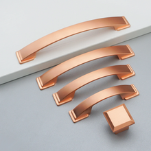 Load image into Gallery viewer, 3"-6.3" Brushed Copper Knobs, Pulls & Handles | Drawer, Cabinet, Dresser & Kitchen Cupboard Furniture Hardware