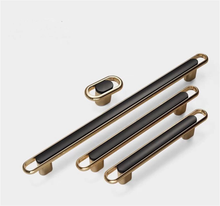 Load image into Gallery viewer, 3.78"-8.8" Gold, White & Black Gold Knobs, Pulls & Handles | Dresser, Drawer, Kitchen & Cabinet Hardware