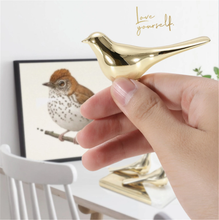 Load image into Gallery viewer, Exquisite Bird Polished Gold Brass Knobs & Pull Handles | Dresser, Drawer, Kitchen Cabinet Decor Hardware