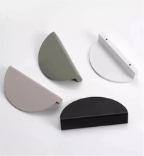 Load image into Gallery viewer, Colorful Semicircle Drawer & Cabinet Door Handles | Multicolored Dresser & Kitchen Cabinet Pulls