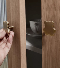Load image into Gallery viewer, French Retro Brass Handles, New Chinese Mid-Century Creative Pull Knobs for Children’s Wardrobes and Kitchen Cabinets