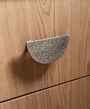 Load image into Gallery viewer, American Retro Brass Wardrobe Handles, New Mid-Century Modern Minimalist Cabinet Drawer Shoe Cabinet Pulls