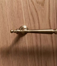 Load image into Gallery viewer, French Mid-Century Walnut Brass Drawer Pulls New Chinese Retro Cabinet Door Handles