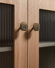 Load image into Gallery viewer, French Retro Brass Handles, New Chinese Mid-Century Creative Pull Knobs for Children’s Wardrobes and Kitchen Cabinets
