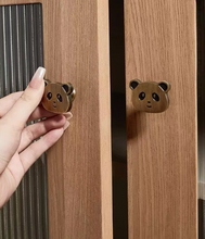 Load image into Gallery viewer, French Retro Brass Handles, New Chinese Mid-Century Creative Pull Knobs for Children’s Wardrobes and Kitchen Cabinets