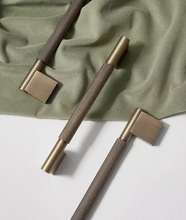 Load image into Gallery viewer, Mid-Century Retro Brass Hardware Pulls, American, French & New Chinese Style Handles for Kitchen Cabinets, Drawers & Wardrobes