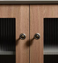 Load image into Gallery viewer, French Retro Brass Small Drawer Knobs, Modern Minimalist Premium Mid-Century Handles for Kitchen Cabinets, Drawers and Wardrobes