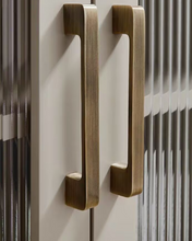Load image into Gallery viewer, Mid-Century Long Brass Pulls | American Retro Antique Brass Cabinet & Wardrobe Handles