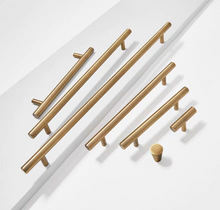 Load image into Gallery viewer, French Retro Antique Bronze Brass Knobs, Mid-Century Handles for Cabinet, Drawer & Wardrobe