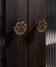 Load image into Gallery viewer, French Retro Brass Handles, New Chinese Mid-Century Creative Pull Knobs for Children’s Wardrobes and Kitchen Cabinets